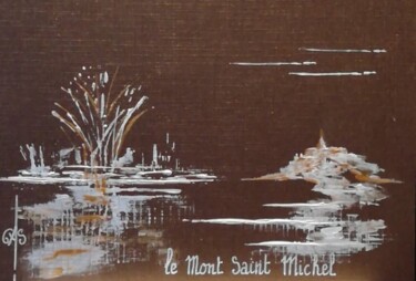 Récréation. esquisse le Mont Saint Michel