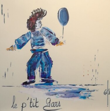 " Le P'tit Gars " - Carte postale,  Réf E20191005A -